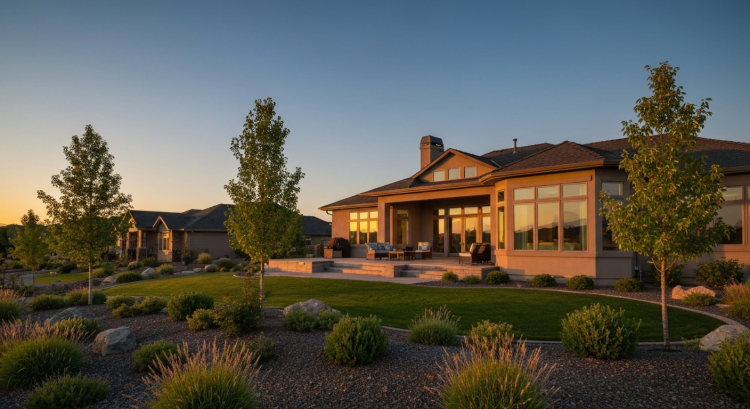 Treasure Valley Idaho homes background