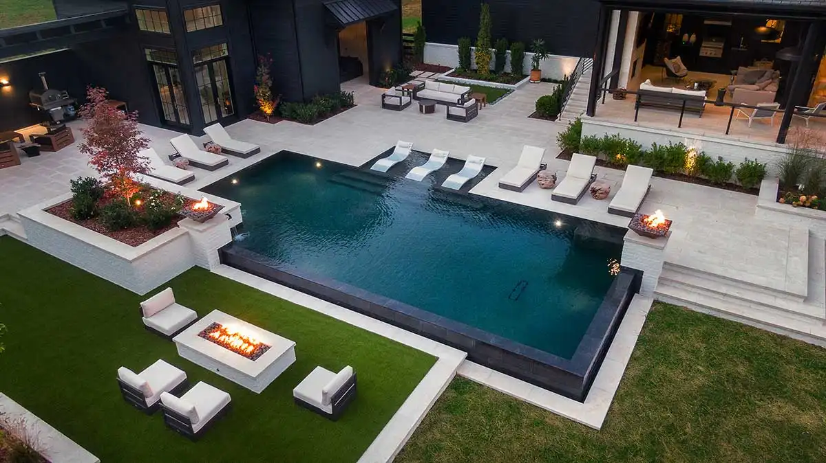 H20 Pools custom pool construction Modesto California