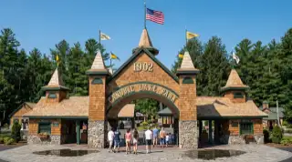 Existing town photograph of Canobie Lake Park in Salem, New Hampshire