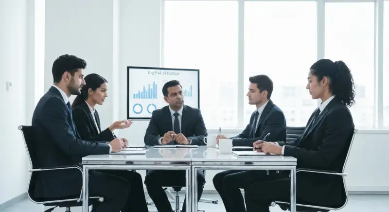 Professional business team meeting Professional business team meeting