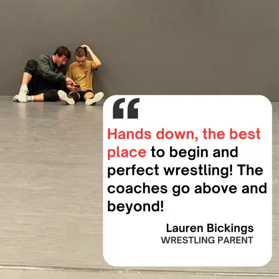 Review from Lauren Bickings, wrestling parent