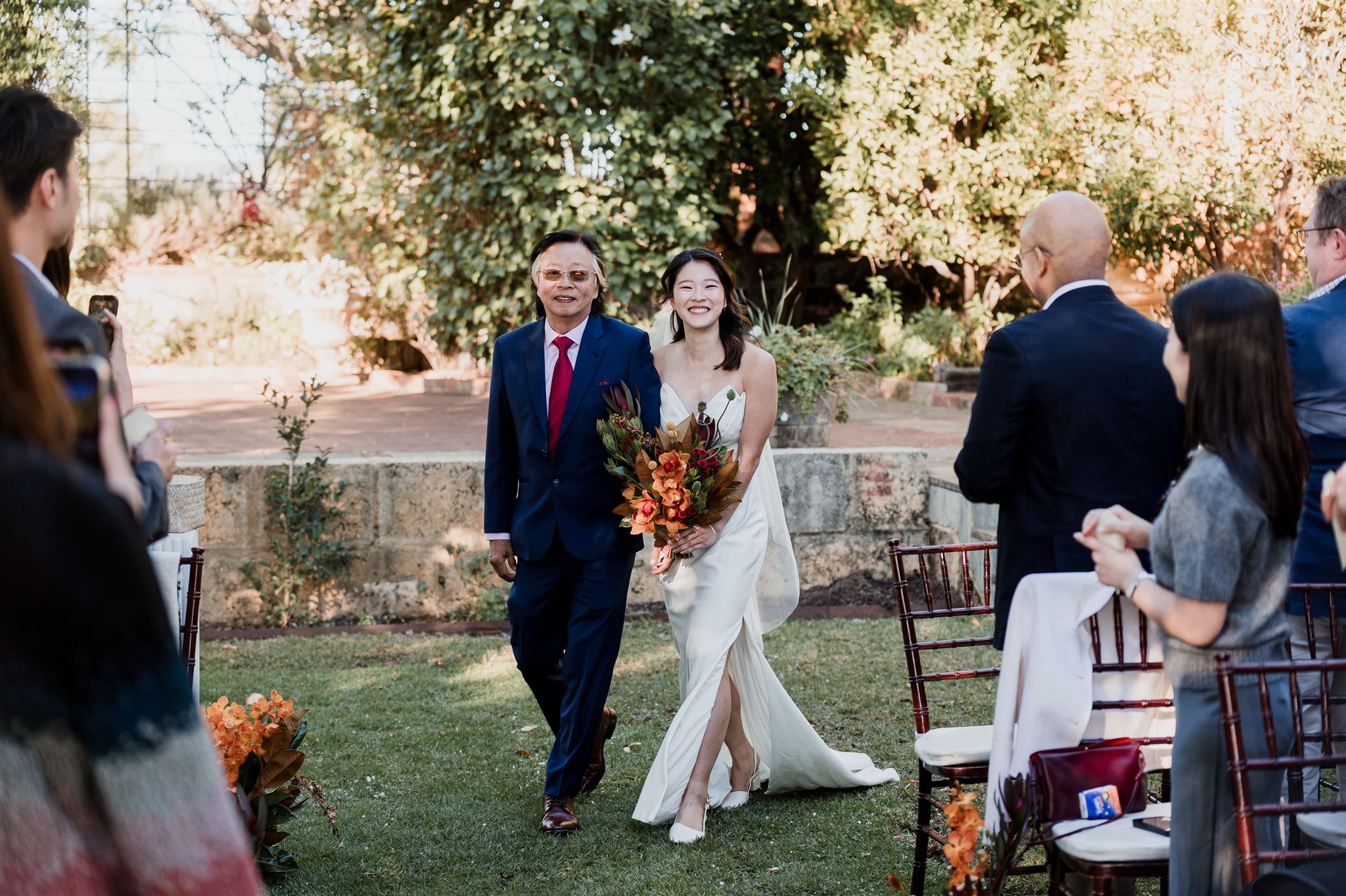 Wedding florals — Jillian & Kahoe