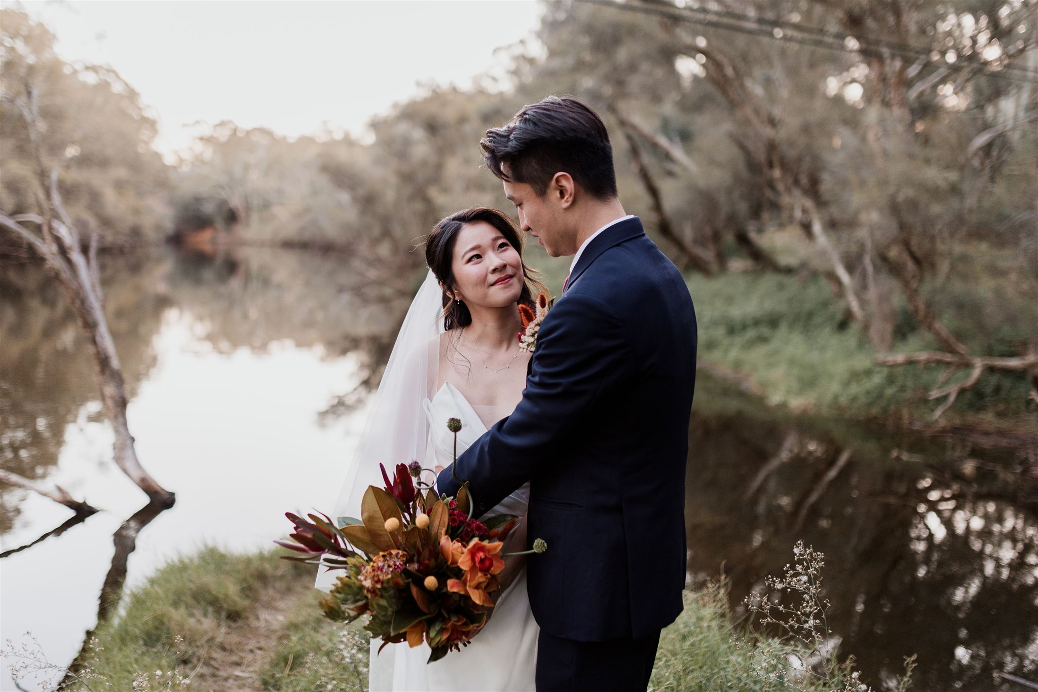 Wedding florals — Jillian & Kahoe