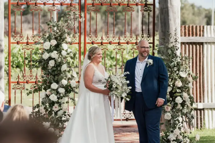 Wedding florals — Kerry & Aaron