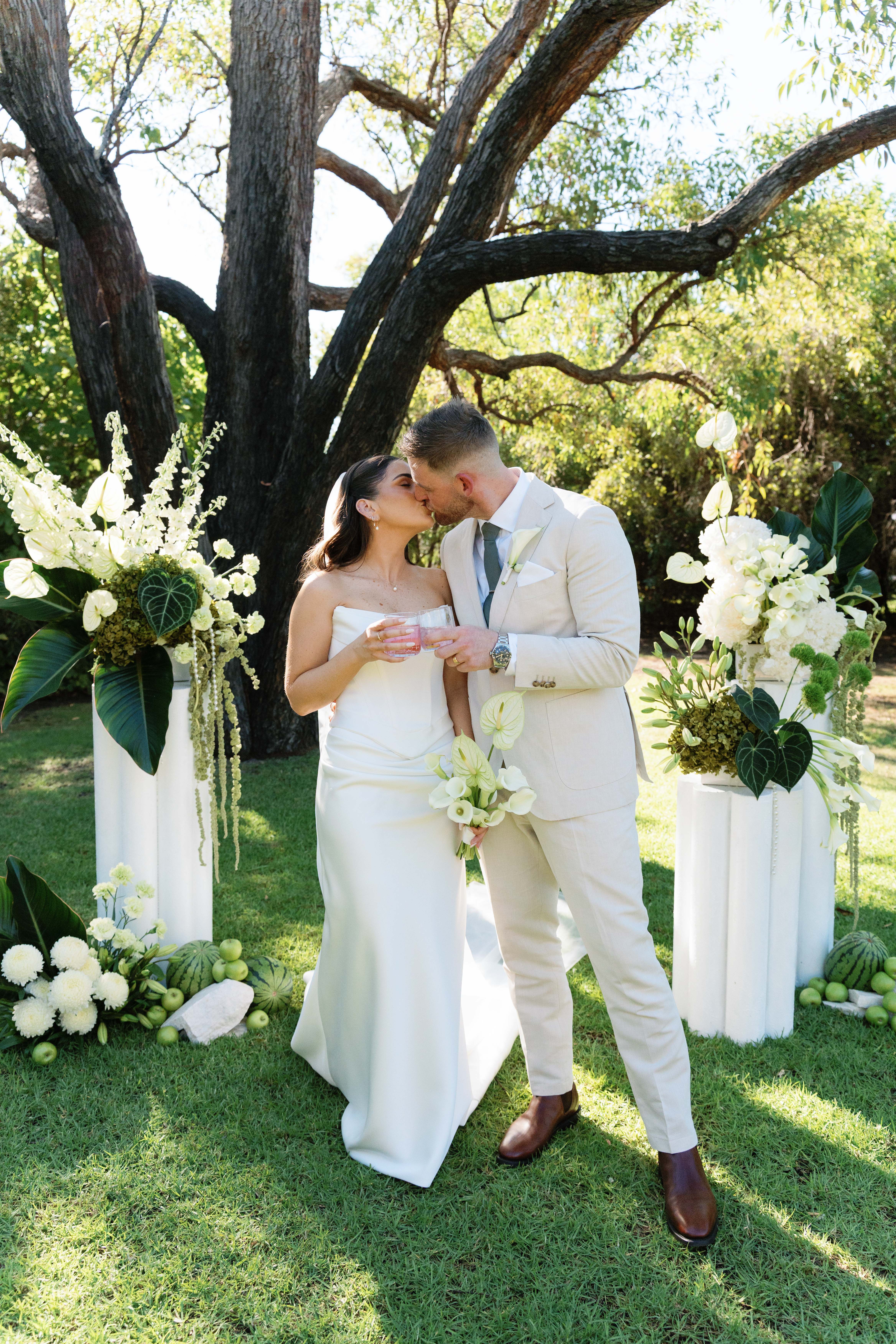 Wedding florals — Tayla & Reece