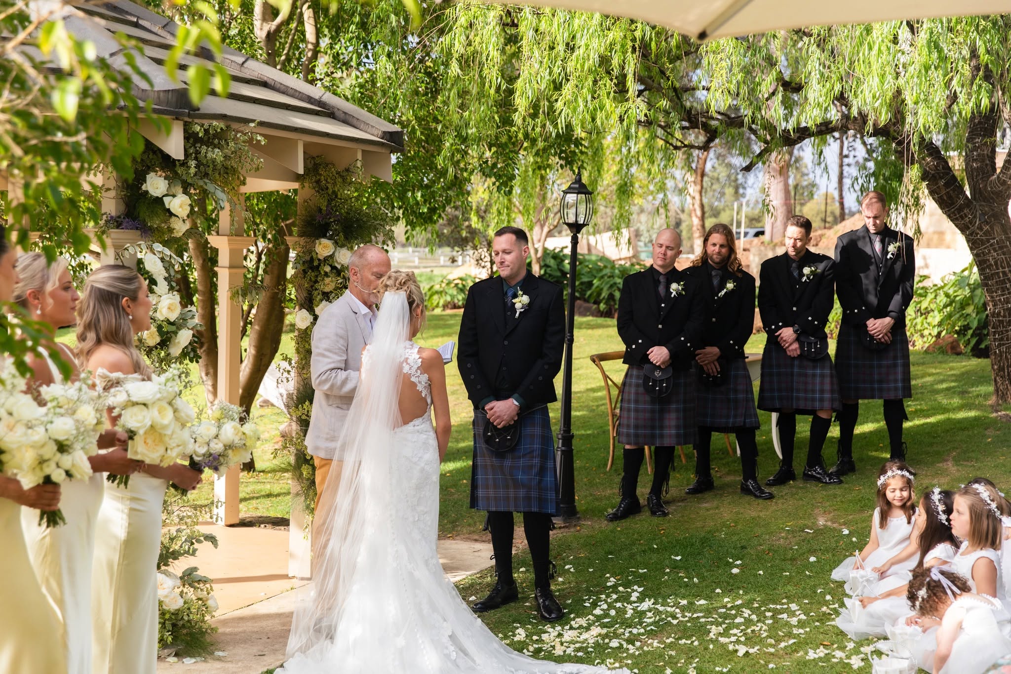 Wedding florals — Mandy & Jack