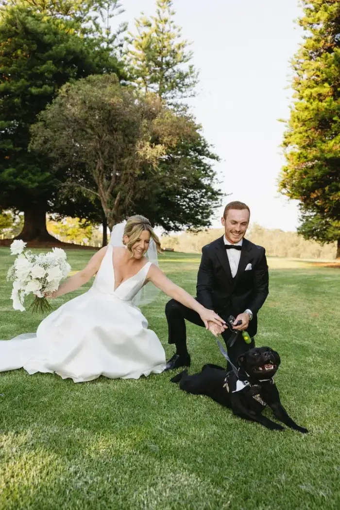 Wedding florals — Brylie & Brent
