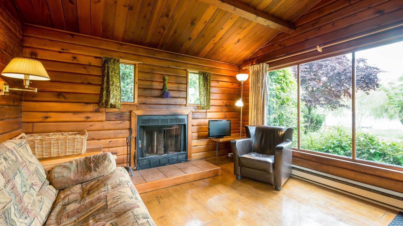 Cozy cabin interior repaint Brian Head Utah