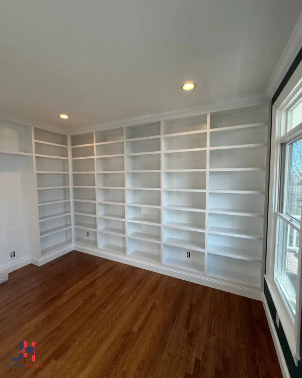 Cabinet painting before and after MA