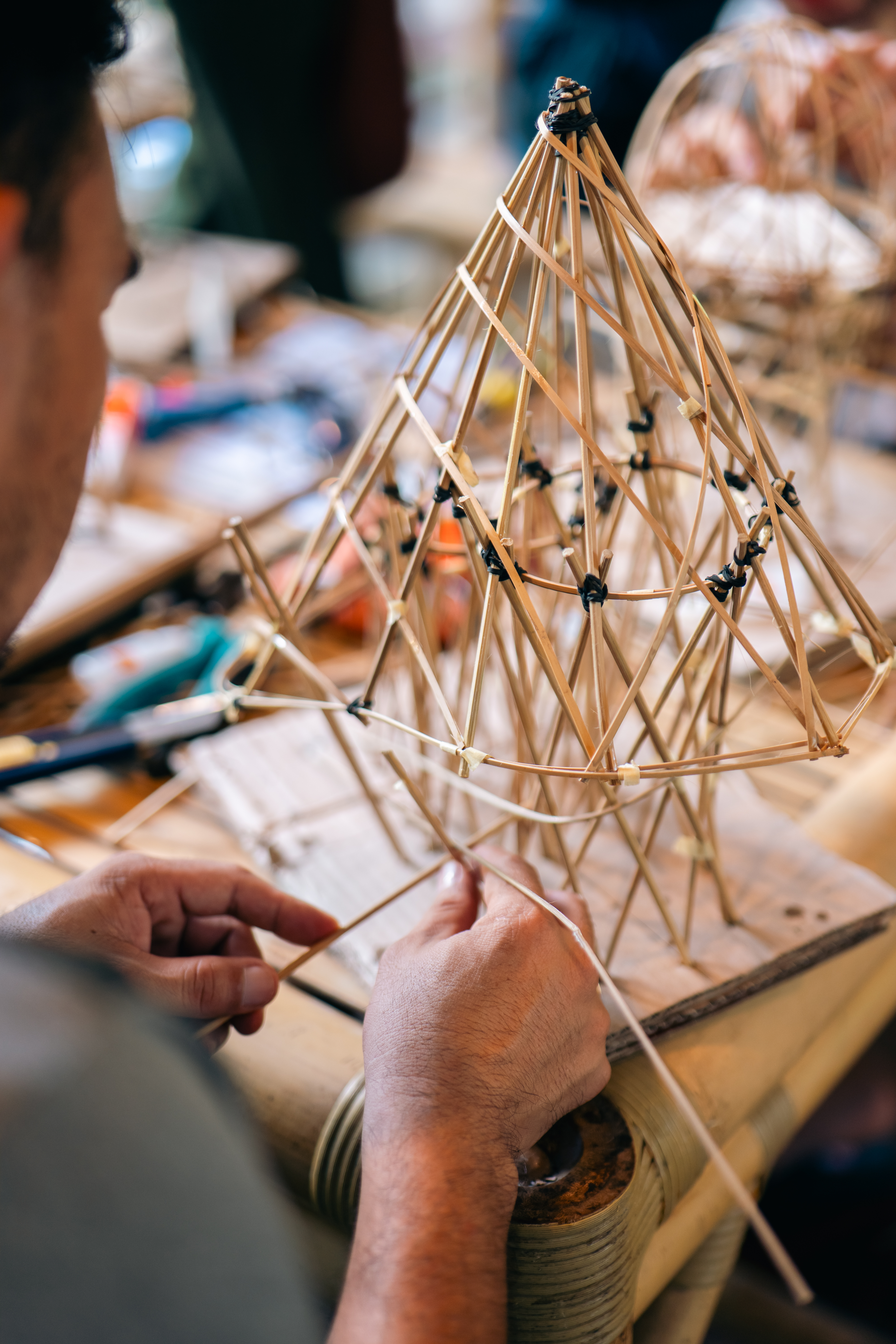 Bamboo model-making workshop