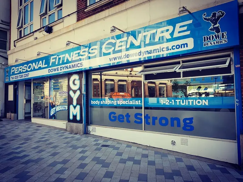 The famous blue shopfront, Archway