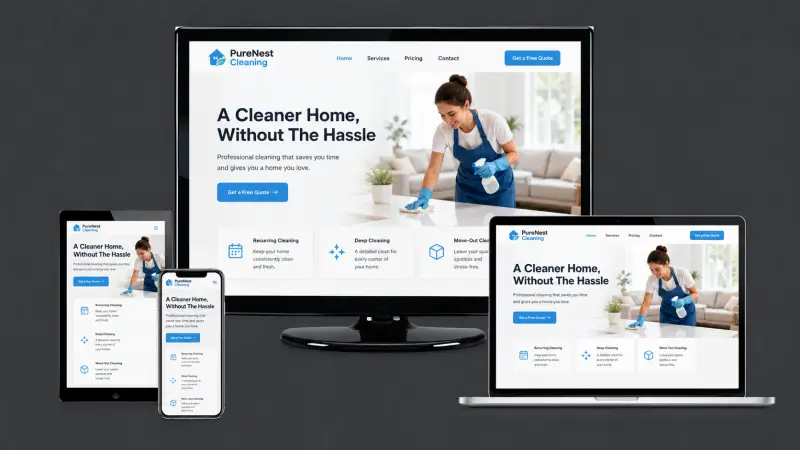 Landscaping & Lawn Care Lead Engine — contractor website template by Dalmatia AI Systems