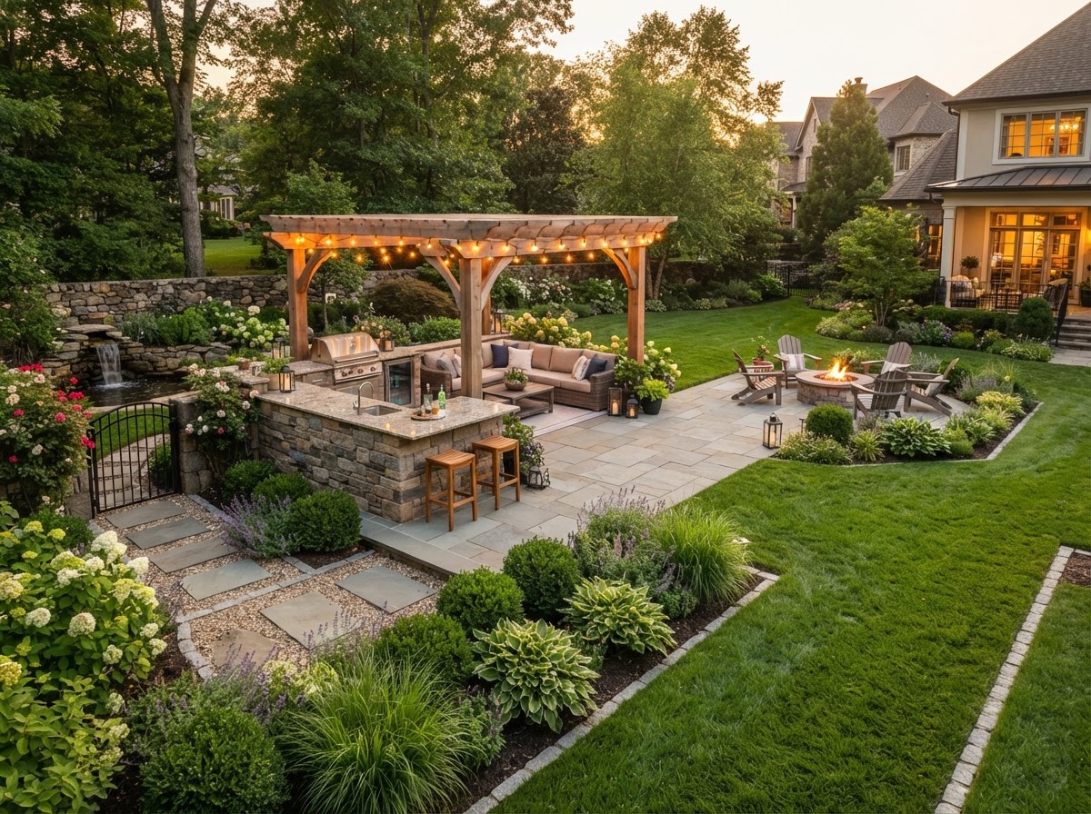Landscaping & Hardscaping custom website and marketing systems by Dalmatia AI Systems