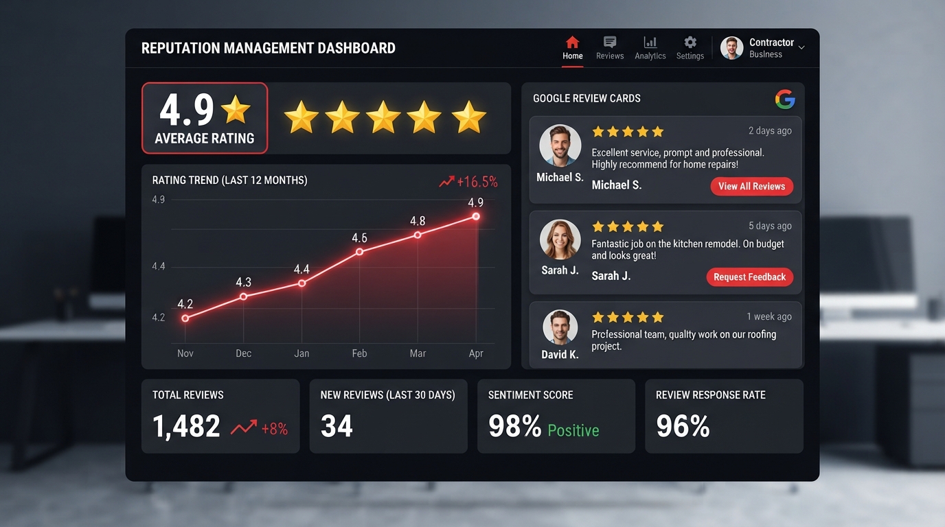Google Reviews for Contractors: The Complete Guide to Building Trust — contractor marketing blog article