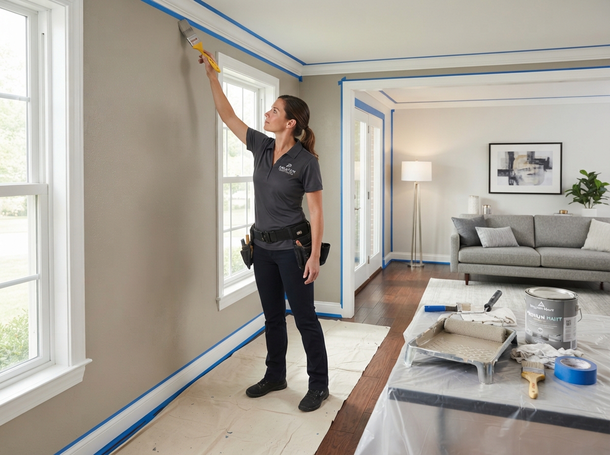 Painters & Flooring Pros custom website and marketing systems by Dalmatia AI Systems