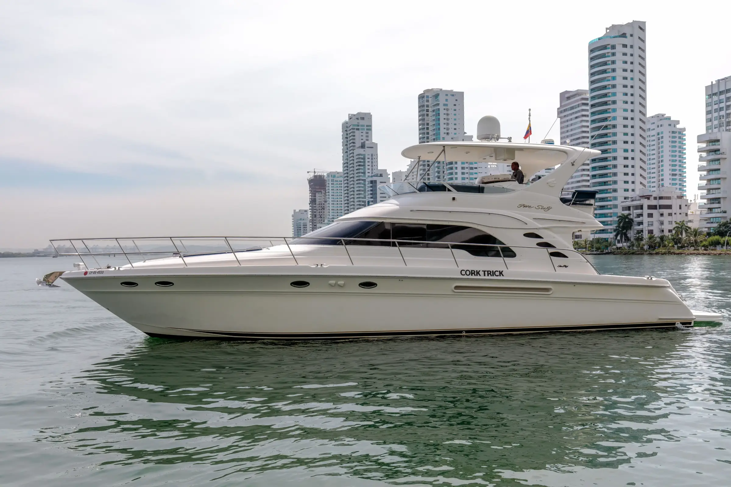 Yacht Sea Ray, Cartagena, Colombia
