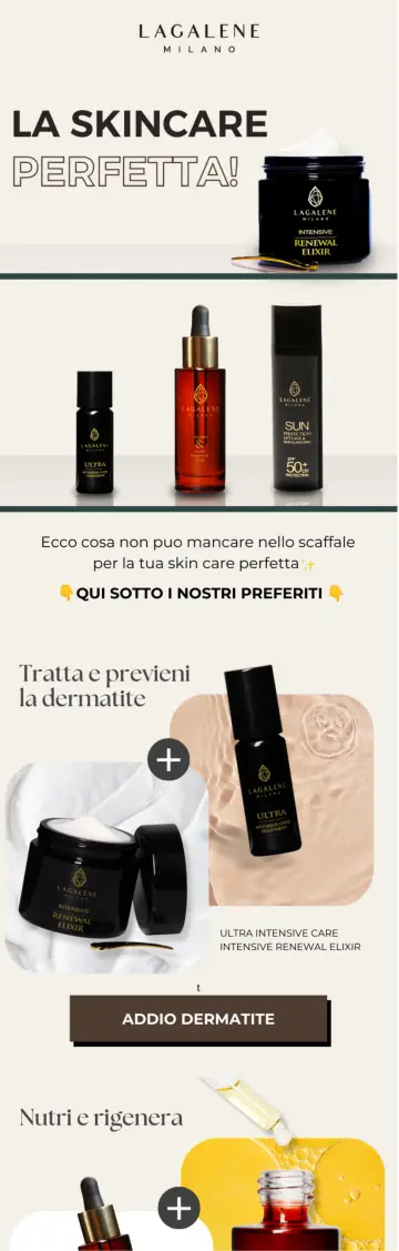 Email realizzata da Mailift per un ecommerce