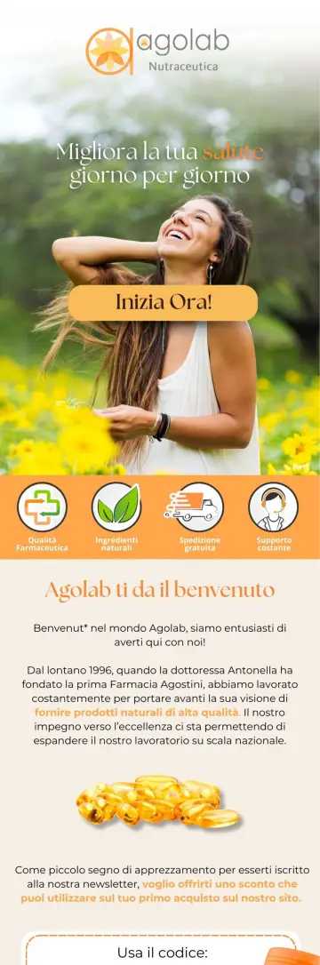 Email realizzata da Mailift per un ecommerce