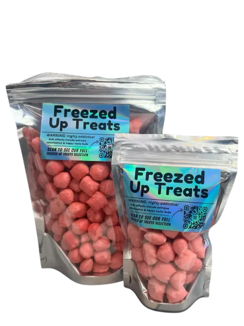 Freeze-Dried Cheeky Cherry Unicorn Turd Bites – A Mischievously Crispy Treat!