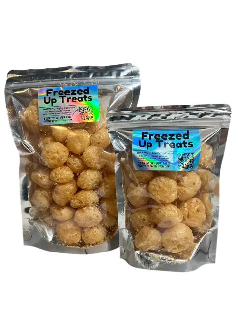 Freeze-Dried Salted Caramel Fluffs – A Buttery, Sweet & Salty Crunch!