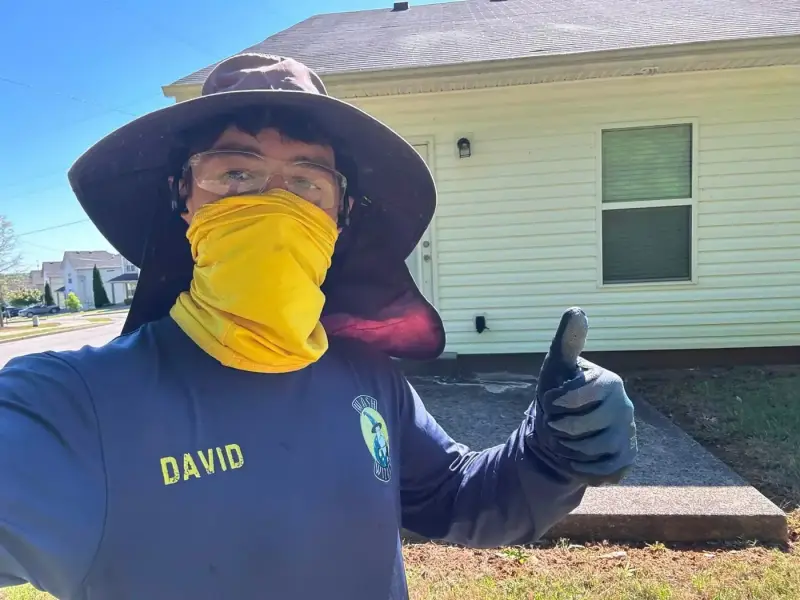 David, owner of Wash Wizard Pressure Cleaning, serving Goodlettsville, TN