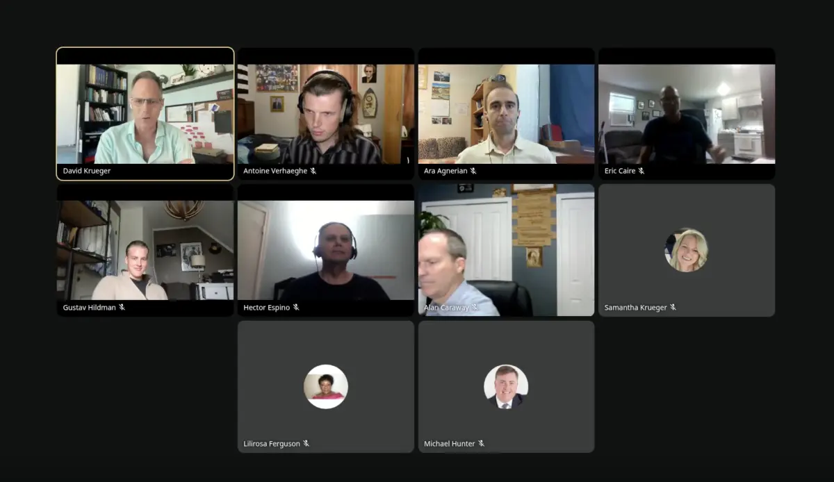 A recent weekly live call