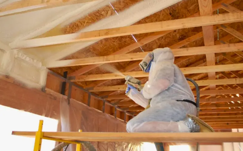 Commercial spray foam