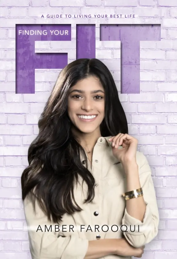 Finding Your Fit: A Guide to Living Your Best Life, by Amber Farooqui, book cover