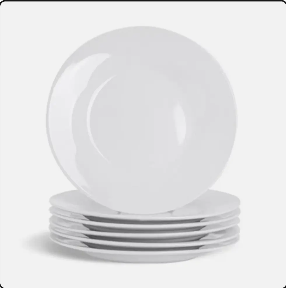 White Side Plates (7.5 inch)