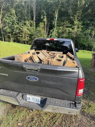Truck load of junk hauled by KD Junk