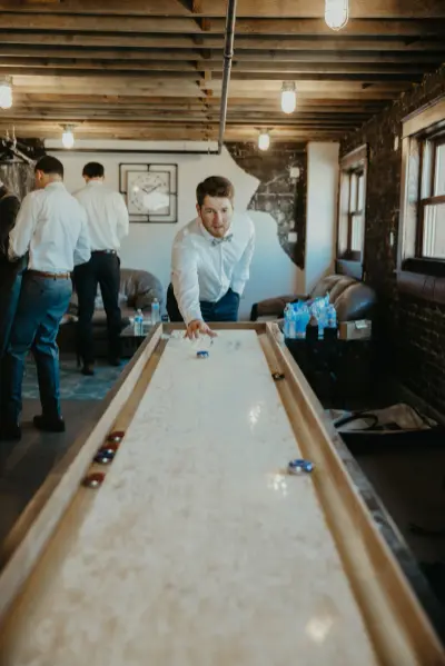 A getting-ready suite at The 3 Ten
