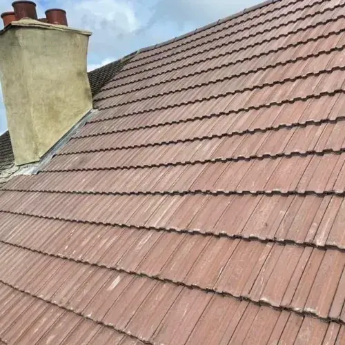 Recent roofing project