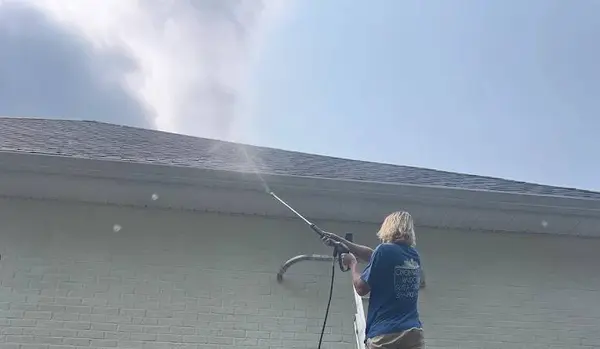 Pressure washing service