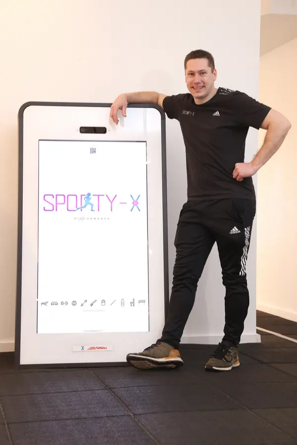 Kenny Wyffels, personal coach en zaakvoerder bij Sporty-x