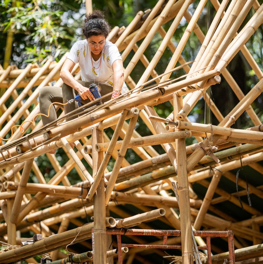 The Bamboo Carpentry and Construction course