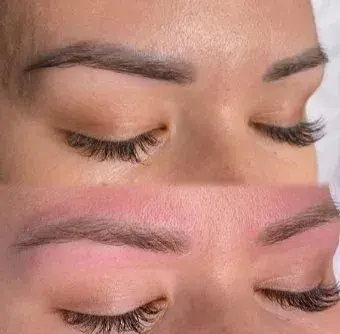 Éclaircissement maquillage permanent – réalisation Blush France Bordeaux