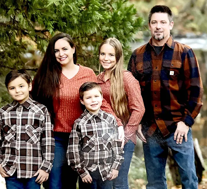 Chris Mitchell and the Mitchell family