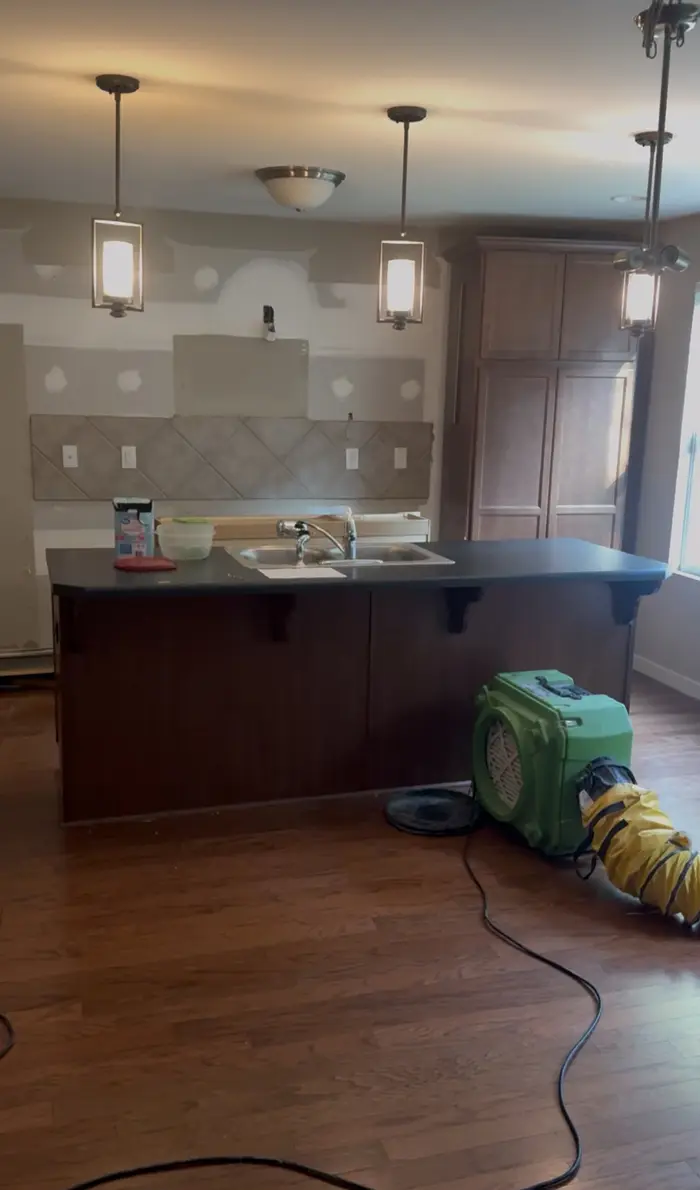Kitchen tear-out before junk removal by KD Junk