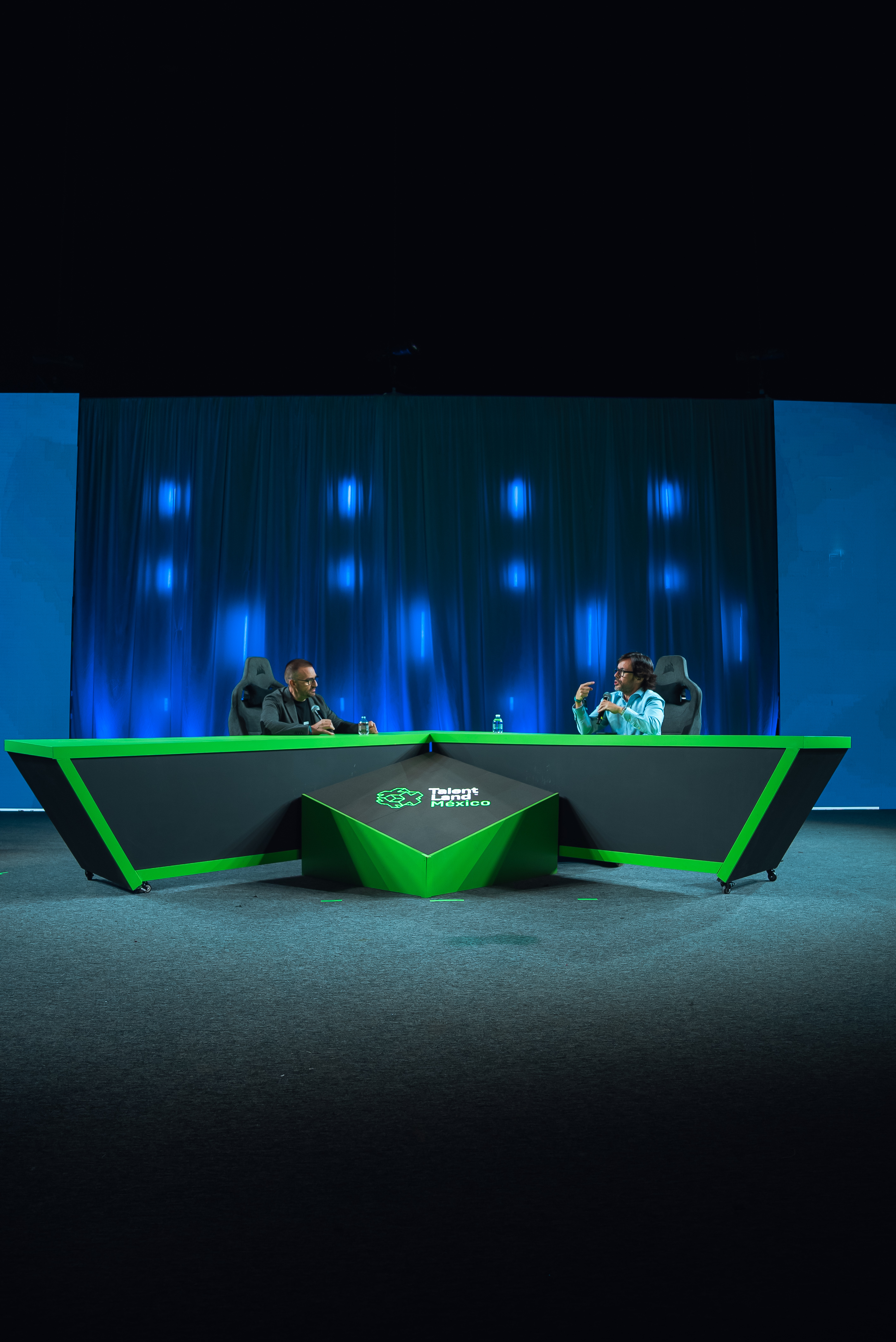 Plató de un evento