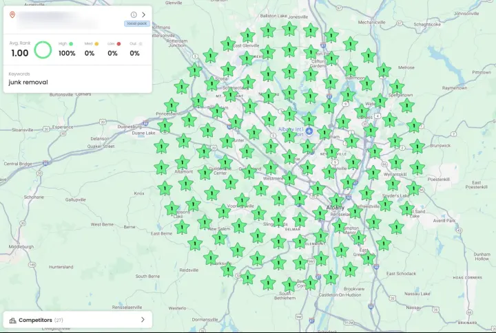 Ben result screenshot