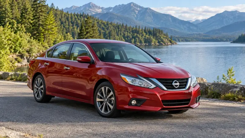 2016 Nissan Altima, rented