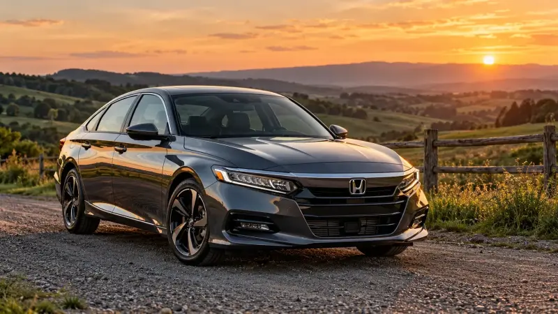 2018 Honda Accord, rented