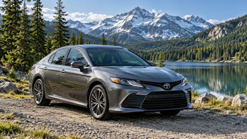 2021 Toyota Camry, rented