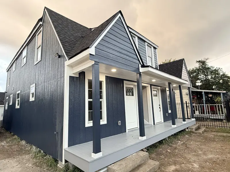 Full gut renovation, front exterior — After