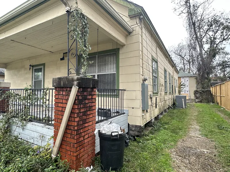 2209 Gano St: During rehab