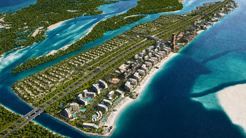 Ramhan Island luxury waterfront villas