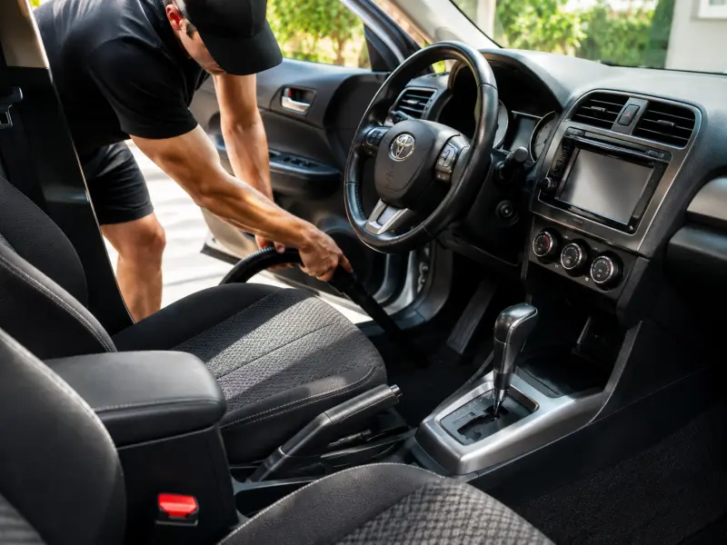 Interior detailing result