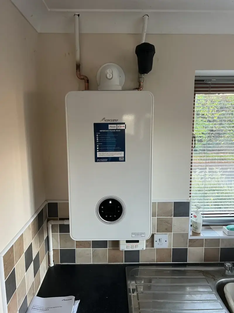 Newly fitted boiler in an Oxford home by our team
