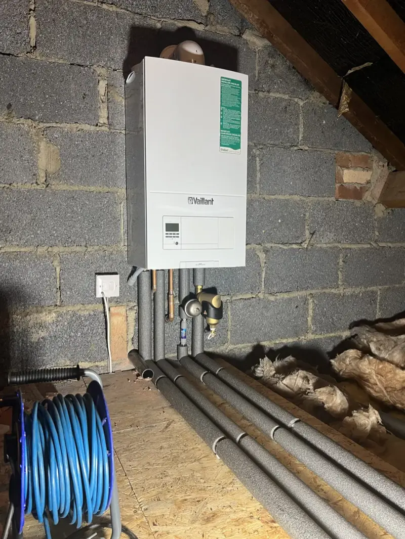 Boiler work by our team in Oxford