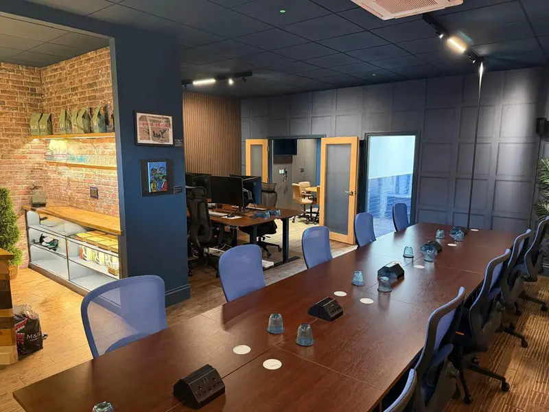 The office at Olney Workspace